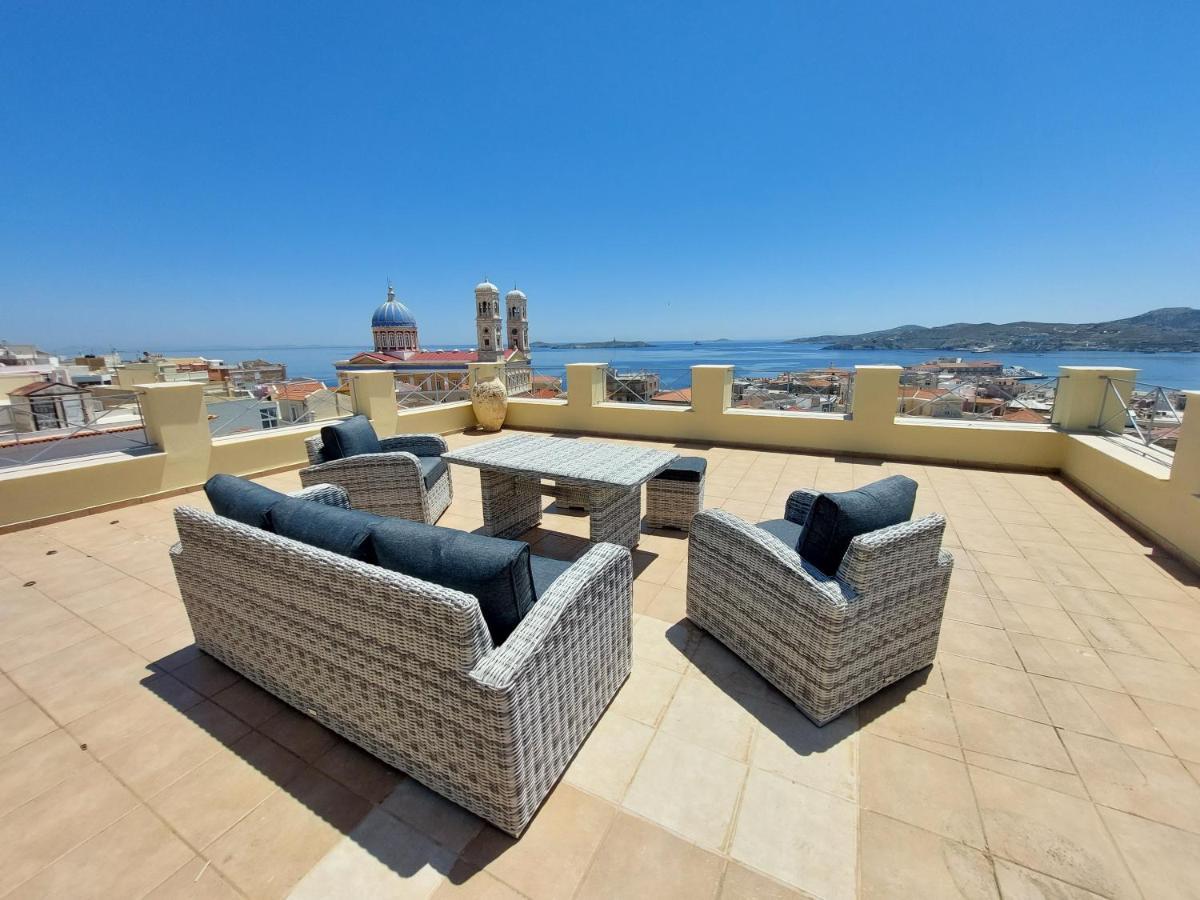 Hermes Penthouse Ермуполіс Екстер'єр фото